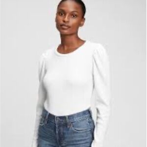 Gap Puff Sleeve Bodysuit